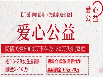 南澳捐卵助孕生子 爱心志愿者招募